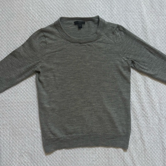 J. Crew Women’s Tippi 3/4 Length Wool Sweater - Picture 1 of 3